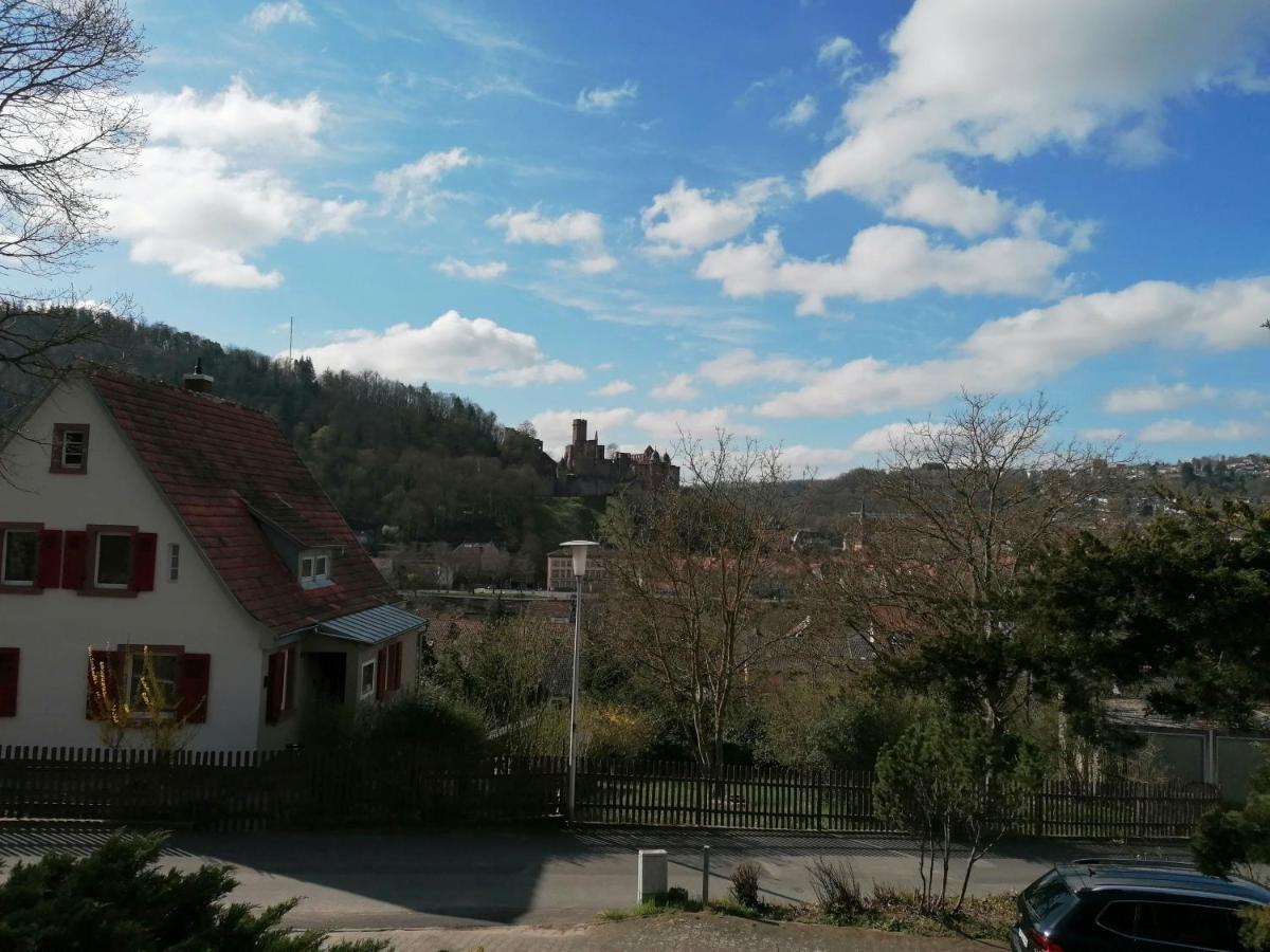 FeWo mit Burgblick Kreuzwertheim Eksteriør billede